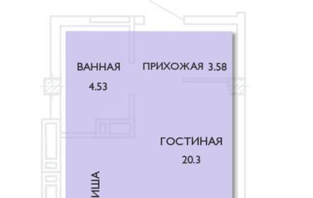 Студия, 0.00 м<sup>2</sup>, 0/18 эт.