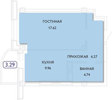 Студия, 0.00 м<sup>2</sup>, 0/18 эт.