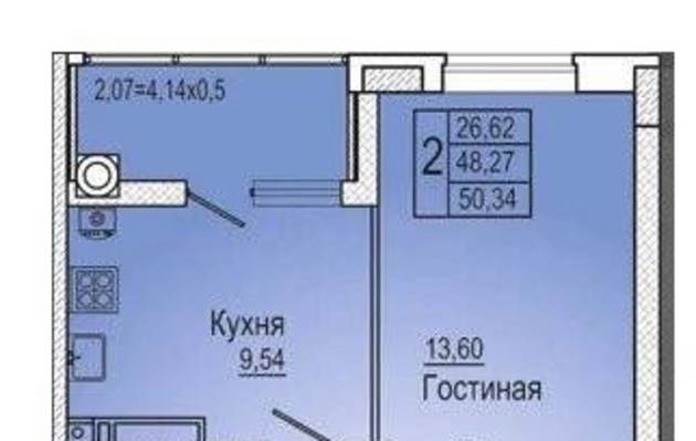 Студия, 0.00 м<sup>2</sup>, 0/25 эт.